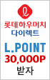 롯데하우머치 다이렉트, 내 차 보험 결제하고 L.point 30,000P 받자, 하이마트 제공, 제2017-0362호
