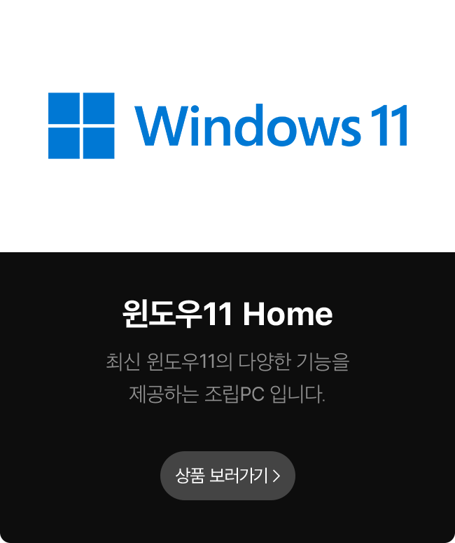 운영체제-윈도우11 Home 자세히 보기