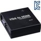 VGA(RGB)+Stereo to HDMI 컨버터