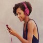 SONY 워크맨 NW-A25 [색상:핑크/16GB/HRA하이레졸루션오디오/블루투스3.0] + 아이유 헤드폰 MDR-100AAP/PCE [보르도 핑크 / 통화가능 / 티타늄코팅 진동판으로 고음질사운드 지원]