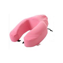 휴대용 메모리폼 목베개 (핑크)