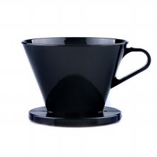 세련된 모던 블랙 커피 드리퍼 (2~4인용) 1P