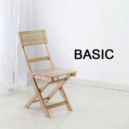원목 접이식 카페(폴딩)의자 basic