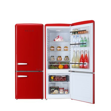 [배송지역한정] 레트로 냉장고 RC20ARD (200L, 레드)