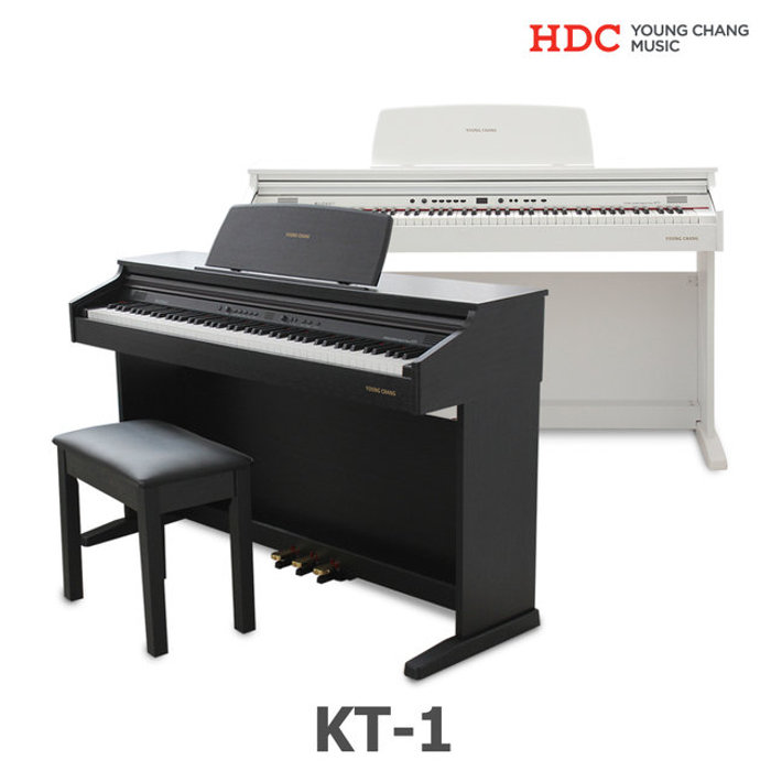 영창 디지털피아노 KT1 화이트/로즈우드 착불