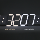 3D LED 시계 무드등(전선길이 3.3m)