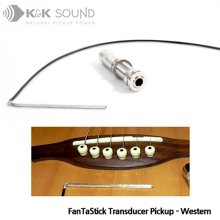 K&K Sound FanTaStick Western / 언더새들 트랜스듀서 어쿠스틱 픽업