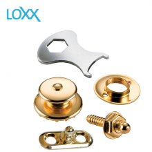 Loxx 통기타 전용 스트랩락 (Gold) 독일제 명품 스트랩락