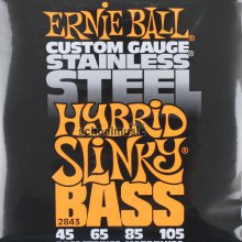 [추가다운쿠폰]Ernie Ball - Stainless Steel Hybrid Slinky Bass / 어니볼 베이스 스트링 045-105 (P02843)