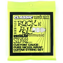 [추가다운쿠폰]Ernie Ball - Classic Rock N Roll Pure Nickel Regular Slinky / 어니볼 일렉기타 스트링 010-046 (P02251)