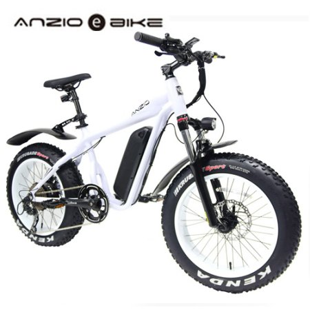  안지오바이크 E20+ 전기자전거 팻바이크 WHITE_500W (고객직접조립)