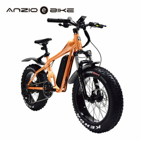  안지오바이크 E20+ 전기자전거 팻바이크 Orange_350W (고객직접조립)