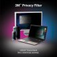 [특별기획]노트북 모니터 프라이버시 보호 필름／액정 보호필름/정보보호 보안 필름 33.78cm[13.3 인치][PF133W9B]