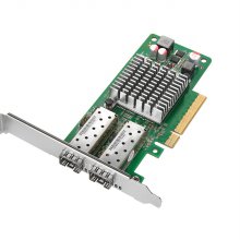 인텔10G 듀얼 SFP+ PCIE 광 서버용 랜카드 NEXT-562SFP-10G