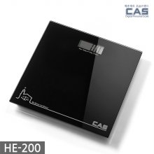 블루블랙 디지털 체중계 HE-200