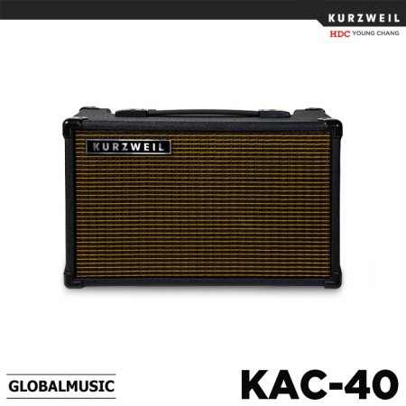 [견적가능] 영창 커즈와일 기타 앰프 KAC40 40와트 충전식앰프 KAC-40