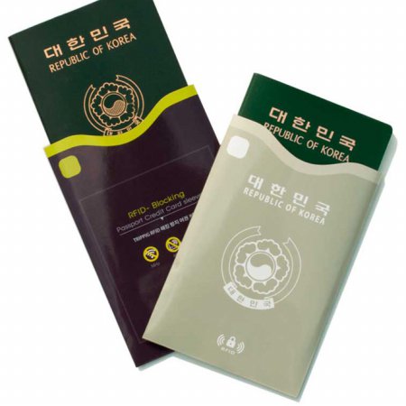 피트래블 트리피그 RFID차단 여권 슬리브