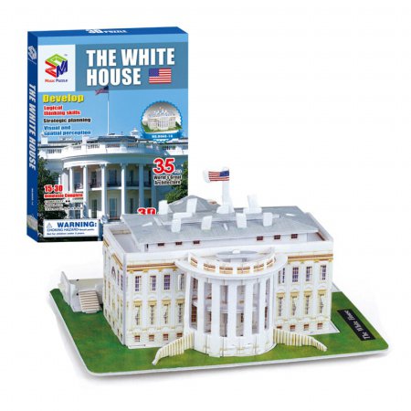 (초급) 백악관(35pcs) 세계 유명 건축물 시리즈