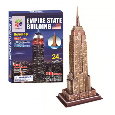 (초급)엠파이어 스테이트빌딩(24pcs)세계 유명 건축물