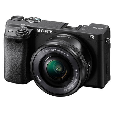 [32G메모리카드 증정][정품]SONY 알파 A6400 미러리스 카메라 렌즈KIT[블랙][본체+16-50mm]