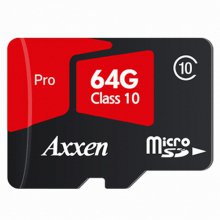 액센 MicroSDXC CLASS10 Pro 98MBs TLC 64GB