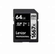 렉사 SDXC U3 Professional 1667X V60 MLC 64GB