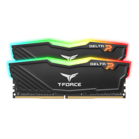 팀그룹 DDR4 16G 25600 CL16 RGB 블랙(8Gx2)