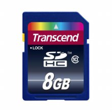 트랜센드 SDHC CLASS10 8GB 메모리카드