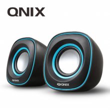 디지클럽 QNIX QS-3000U 스피커 블루 (USB 전원)