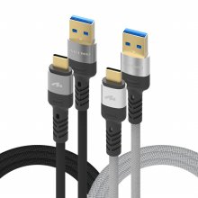 럭시 USB 3.2 gen1 C타입 고속충전 케이블 120cm [그레이][BWLXC30]