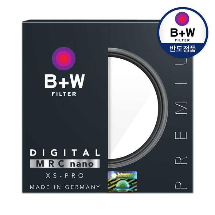슈나이더 B+W 007 Neutral MRC nano XS-PRO 58mm 카메라 렌즈 필터