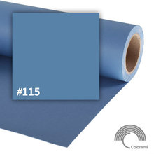 [Colorama] 사진/영상 촬영용 롤 배경지 #115 China blue (2.72 x 11 m)