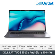 [델 미개봉 반품] 래티튜드 9510/노트북/i5-10210U/WIN10P/256GB