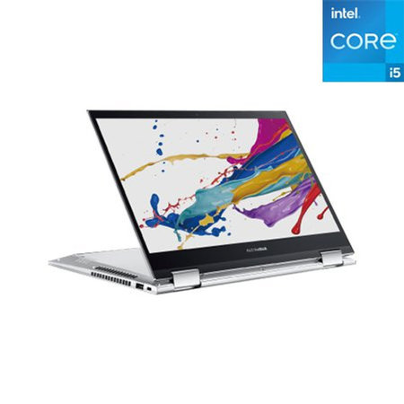 에이수스 비보북 플립 A-TP470EA-11522T 노트북 인텔 11세대 i5 8GB 256GB Win10 35.5cm(실버)