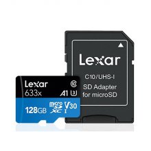 [Lexar] High-Performance 633x microSDXC [128GB]
