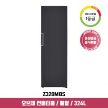 오브제 컨버터블 스탠드형 김치냉장고 Z320MBS (324L, 블랙, 1등급)