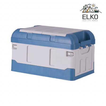 엘코 ELK-F40 블루/라이트 그레이 다용도 폴딩박스 리빙 수납