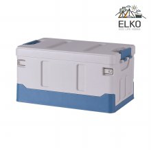 엘코 ELK-F35 블루/라이트 그레이 다용도 폴딩박스 리빙 수납