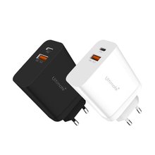 얼티밋 30W PD(C타입)_USB(QC3.0) 2포트 급속 충전기 [화이트]