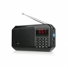 BRITZ 휴대용 블루투스 효도 라디오 [BZ-LV980] 블랙