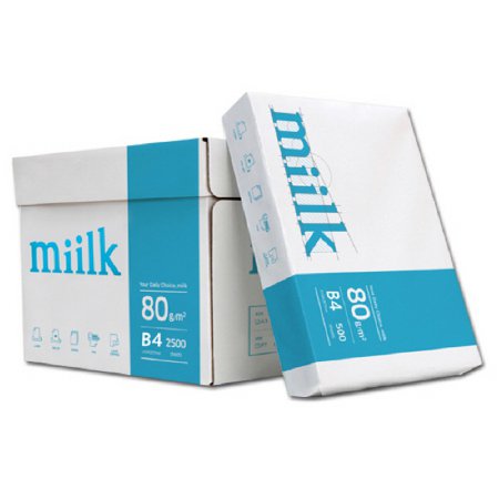  밀크 B4용지 80g 1박스(2500매) Miilk