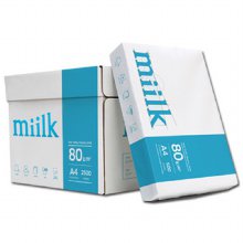 밀크 A4용지 80g 1박스(2500매) Miilk