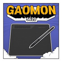 가오몬 드로잉 패드 펜타블렛  패드형 그래픽 태블릿[S620]