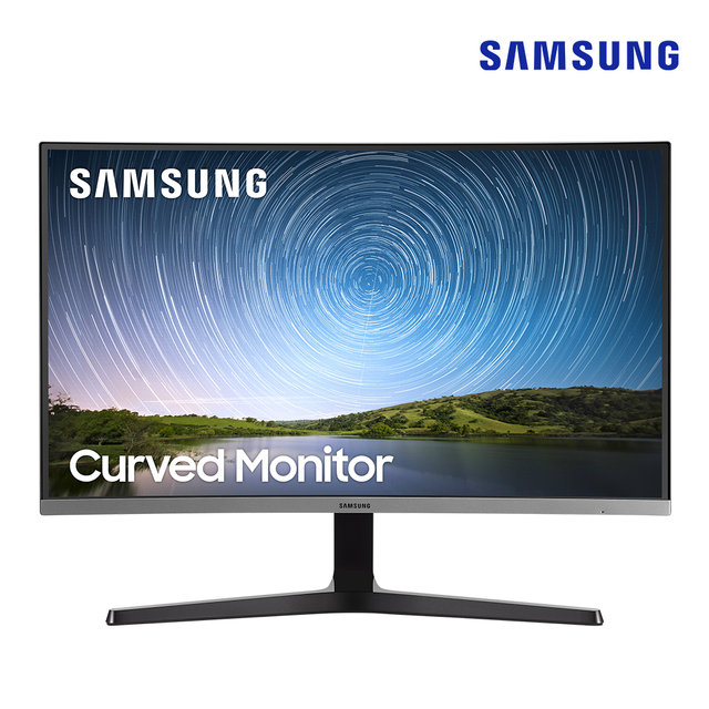 삼성 커브드 모니터 C32R500 80.1Cm(32) FHD VA 75Hz 1500R FreeSync