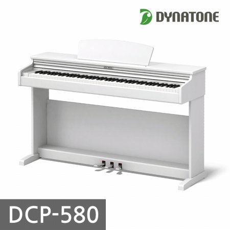 [히든특가]전자 디지털피아노 DCP-580 화이트 [착불 40,000원]