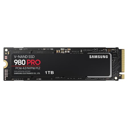 [4월 디지털 특가] 공식인증 삼성SSD 980 PRO 1TB PCIe 4.0 NVMe M.2 MZ-V8P1T0BW (정품)