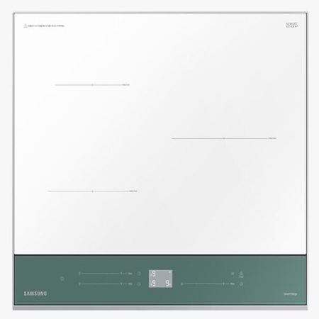 빌트인 비스포크 컬러 올 인덕션 NZ63A8708XU (그리너리, 3,400W 최고출력, 쇼트세란 글라스)