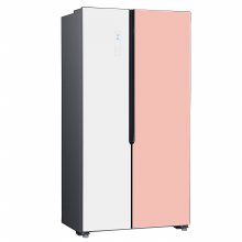 글램글라스 양문형 냉장고 HRS472MNPW (436L, 세미빌트인)