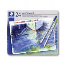 스테들러 전문가용수채화색연필(24색125 M24)