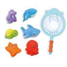 [홍익완구]상어 뜰채 목욕놀이 장난감